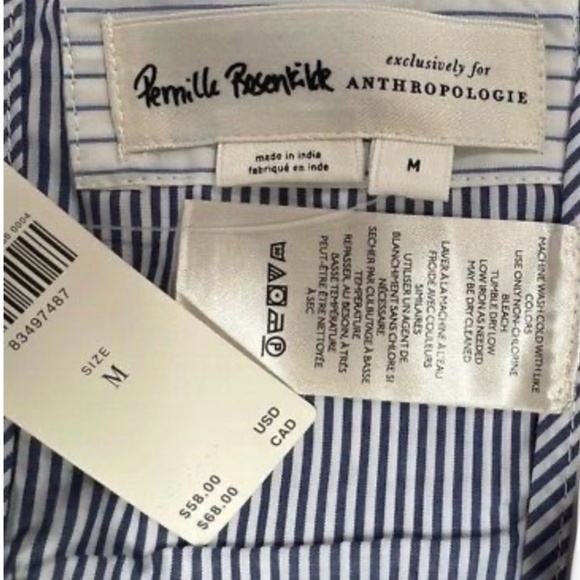 Brand New PERNILLE ROSENKILDE STRAPLESS CROP TOP - Picture 13 of 16